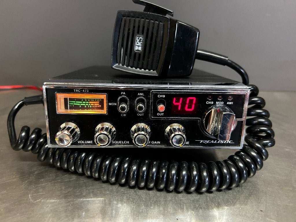 Realistic TRC-473   (bouwjaar 1986), Telecommunicatie, Zenders en Ontvangers, Ophalen of Verzenden, Zo goed als nieuw, Zender en Ontvanger