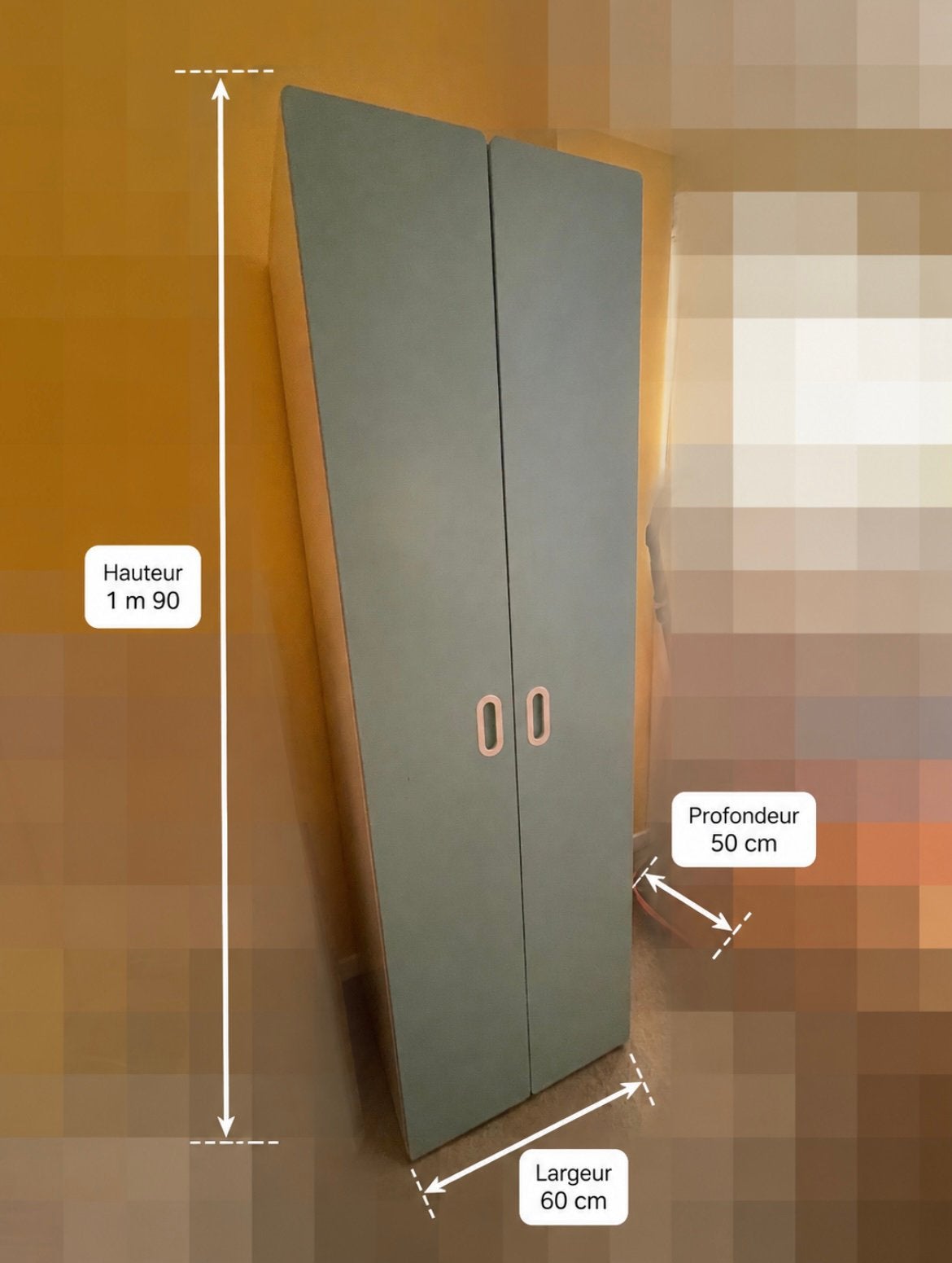 Garderobe, Ophalen, Gebruikt