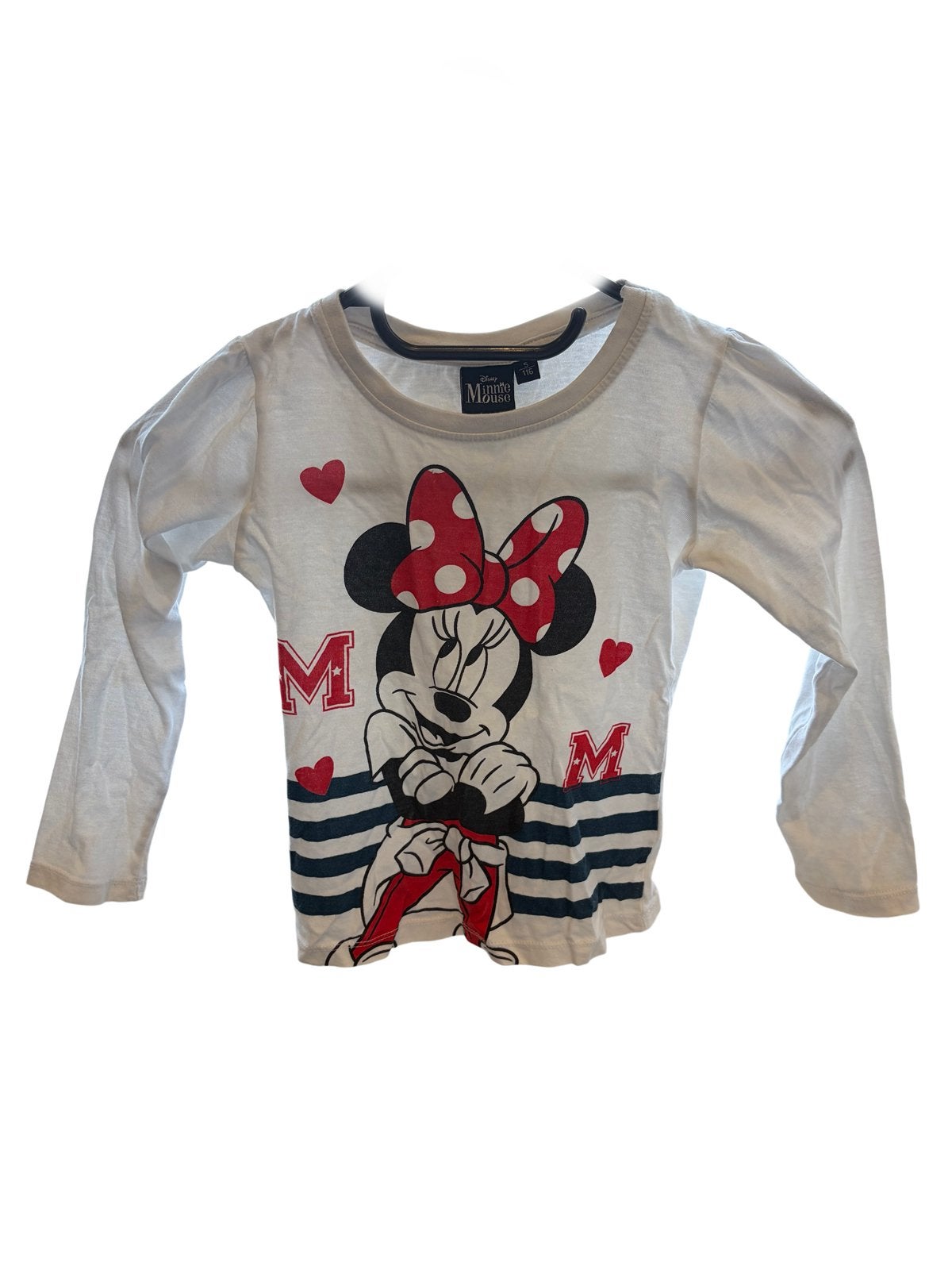 NIEUW MINNIE MOUSE-T-SHIRT MET LANGE MOUWEN!, Ophalen of Verzenden, Nieuw, Meisje, Overige typen