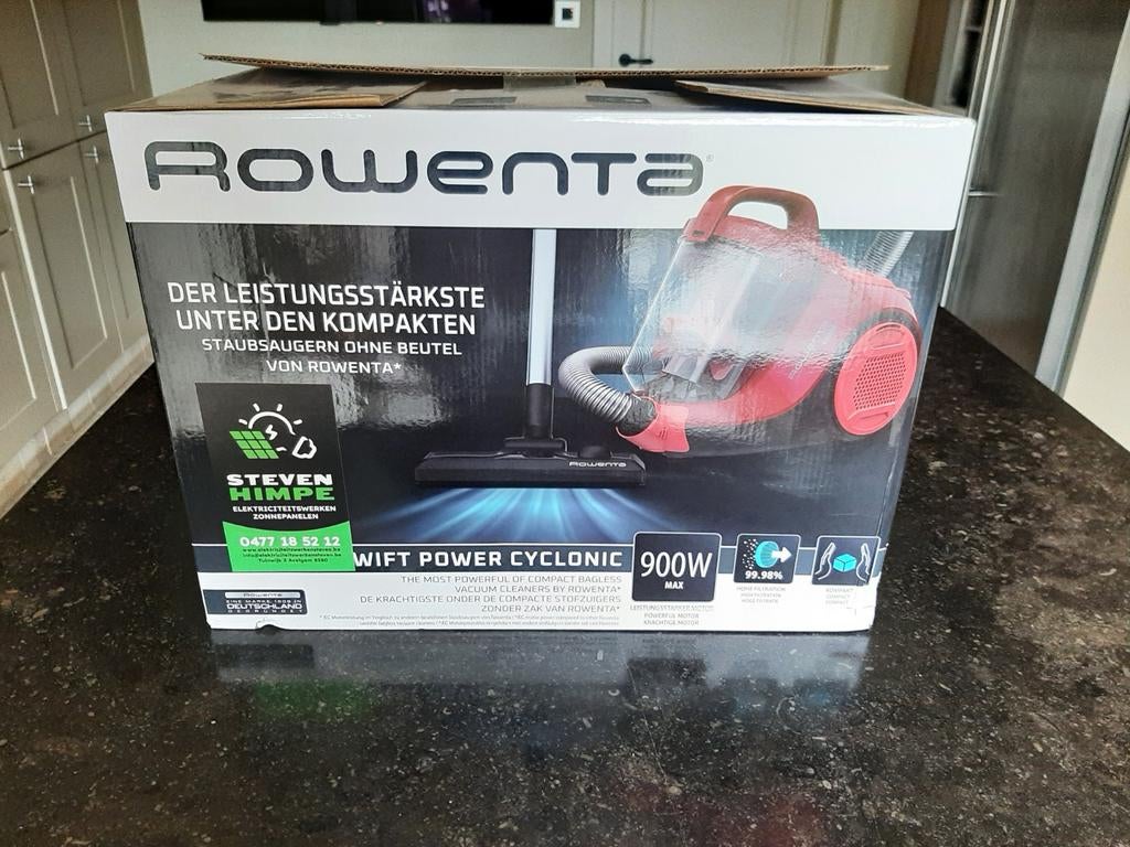 Nieuw stofzuiger Rowenta., Elektronische apparatuur, Stofzuigers, Ophalen, Stofzuiger