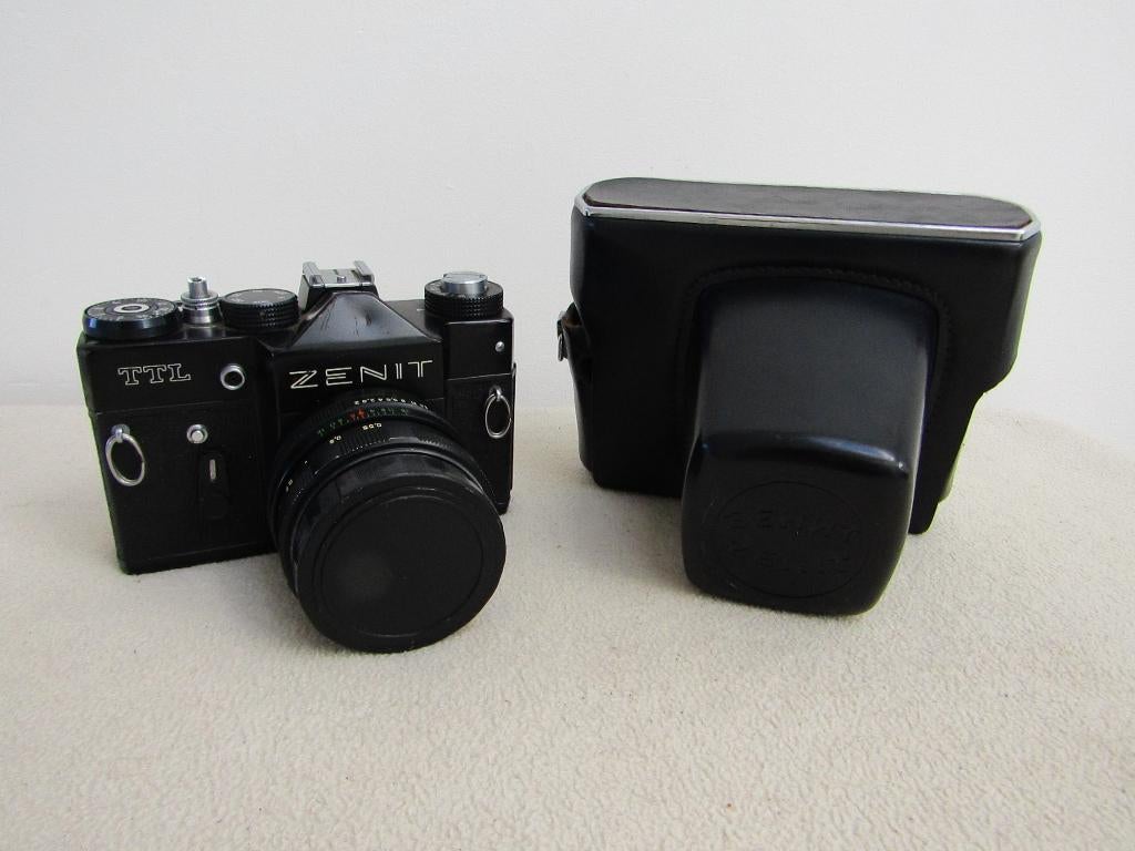 Zenit TTL spiegelreflexcamera - Helios -44M, Enlèvement ou Envoi, Utilisé, Reflex miroir, Autres Marques