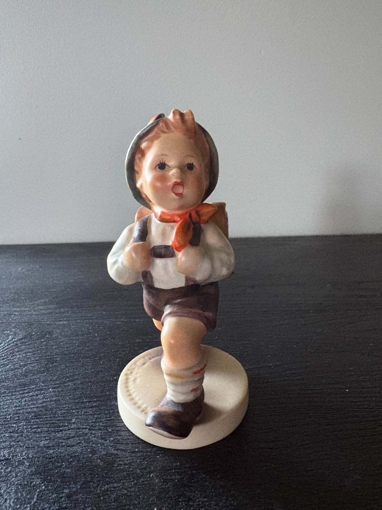 Hummel Goebel Schooljongen, Ophalen of Verzenden, Gebruikt, Hummel