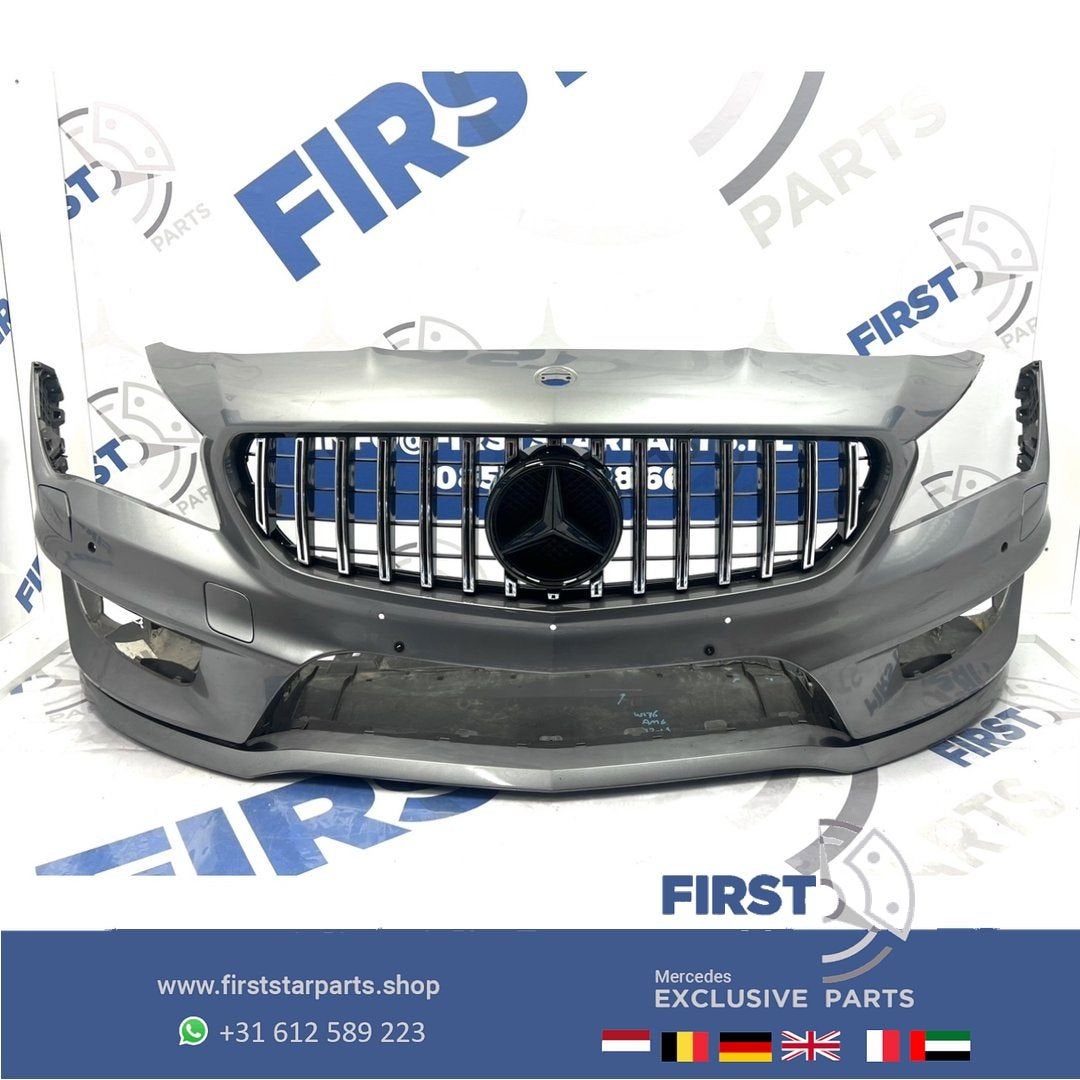 W117 BUMPER C117 CLA45 AMG VOORBUMPER WIT ZWART GRIJS ROOD B, Utilisé, -, Avant, -