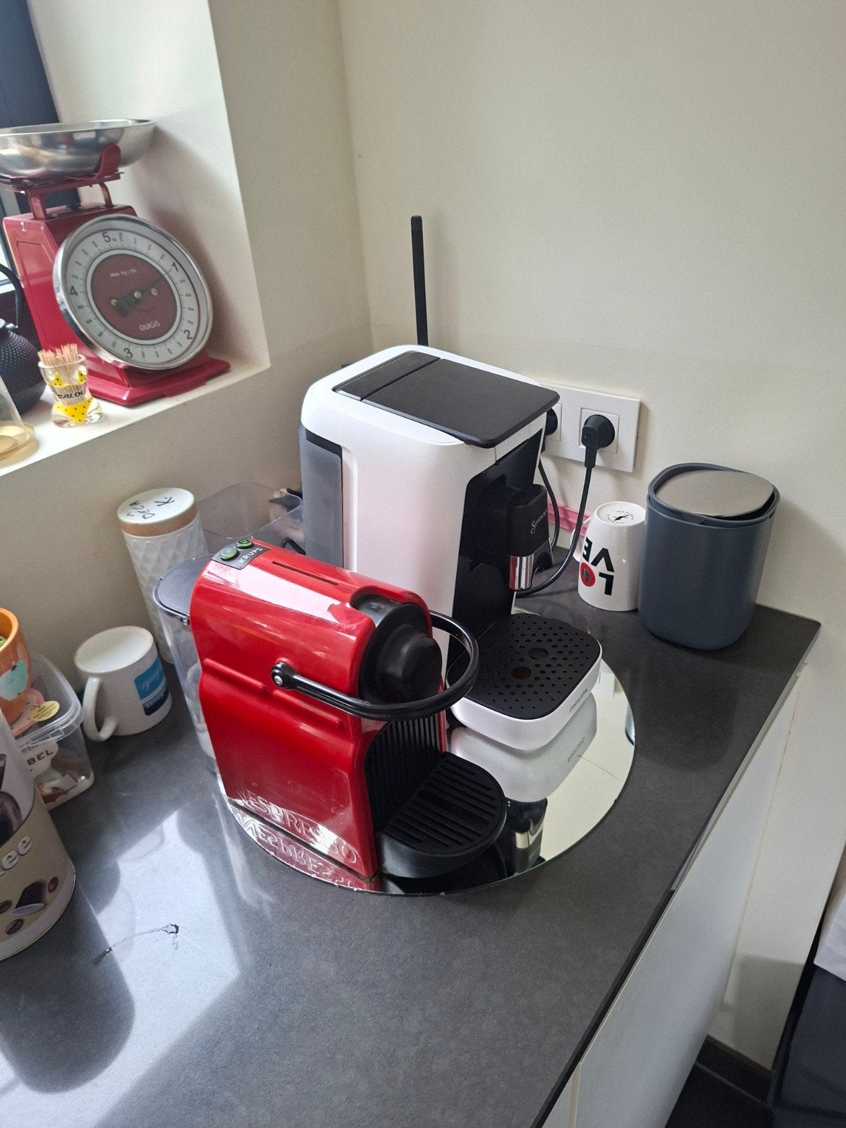 senseo expresso witte,senseo expreso zwarte,lor Barista rood, Enlèvement