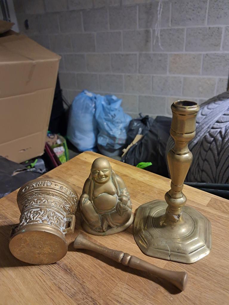 Koperen voorwerpen, Antiek en Kunst, Ophalen, Koper