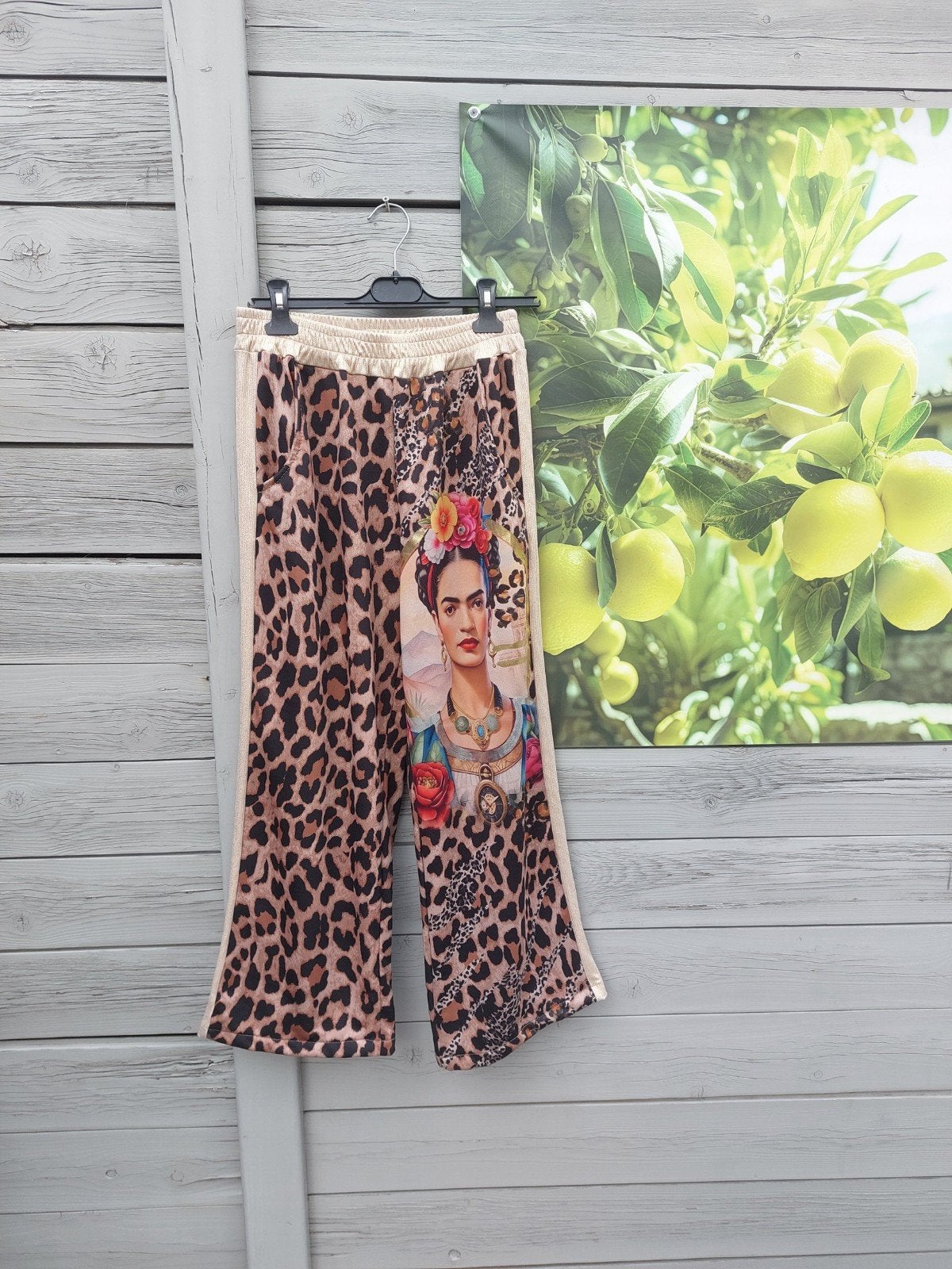 comfy broek /frida kahlo, Ophalen of Verzenden