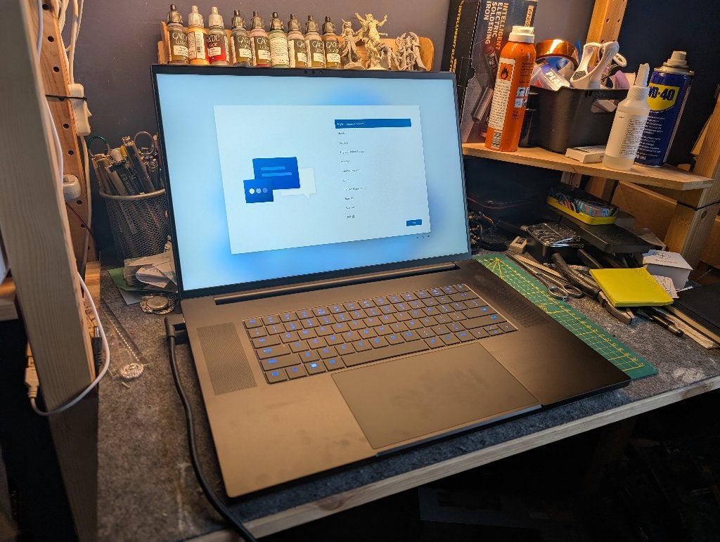 Razer Blade 18 - i9-13950HX - RTX4070 - QHD - 32GB - 1TB, Computers en Software, Windows Laptops, Met videokaart, Intel Core i9