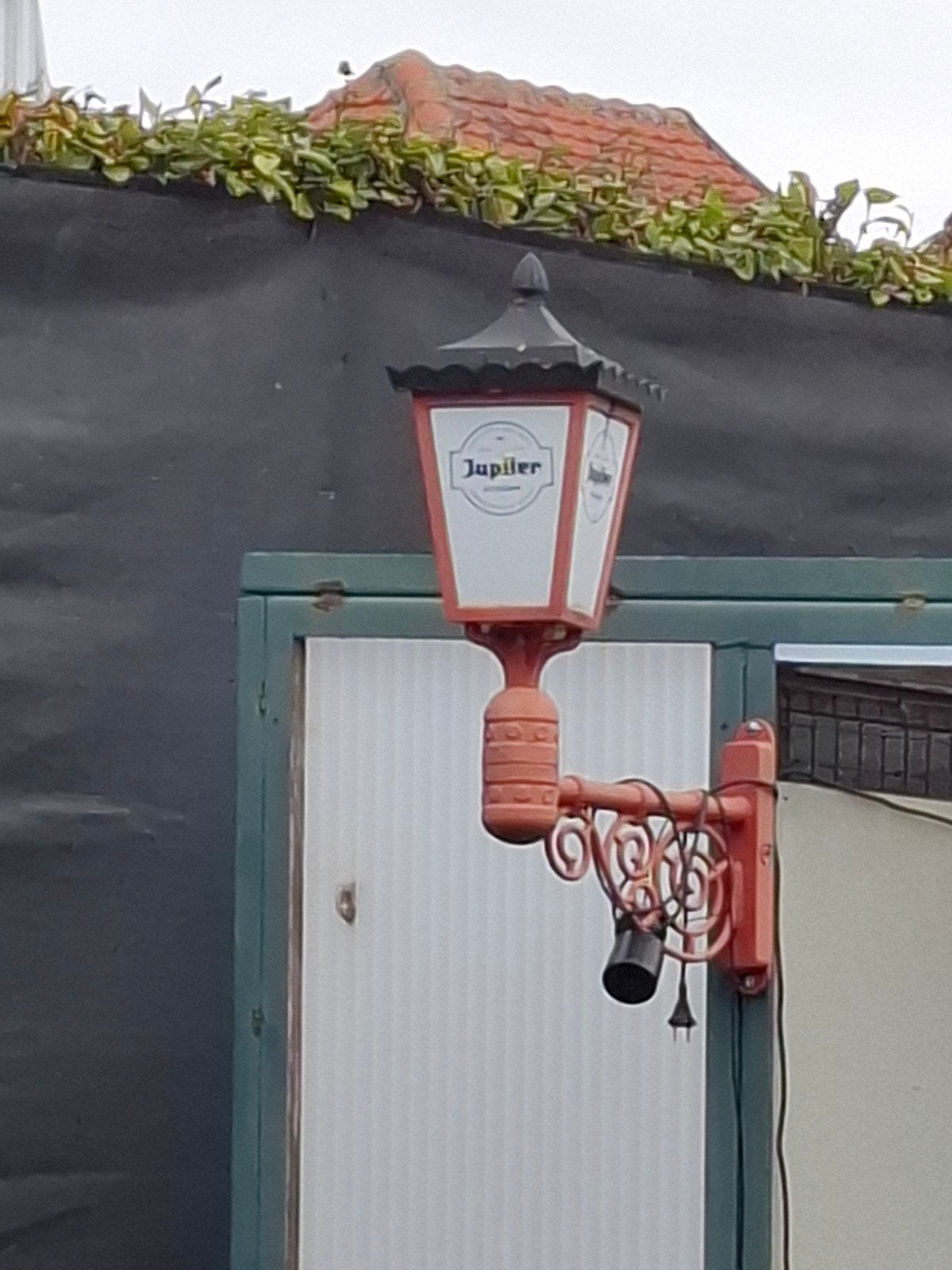 jupiler lamp, Ophalen, Gebruikt, IJzer, Hanglamp
