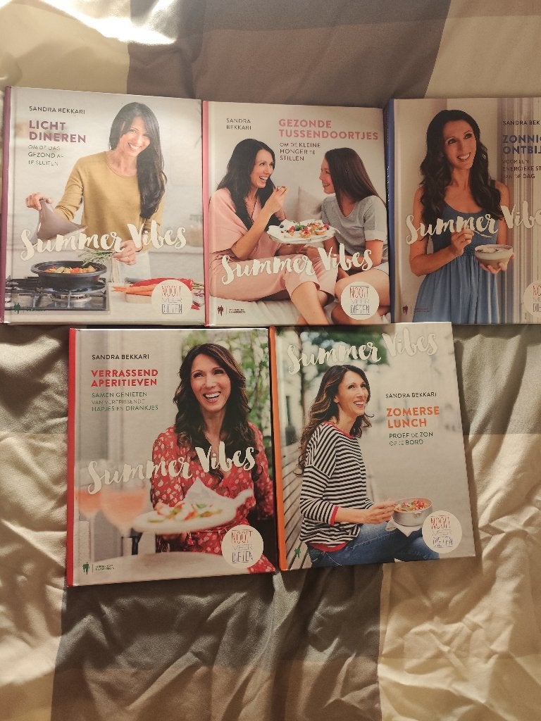 Sandra Bekkari kookboekjes Summer vibes, Ophalen, Gelezen