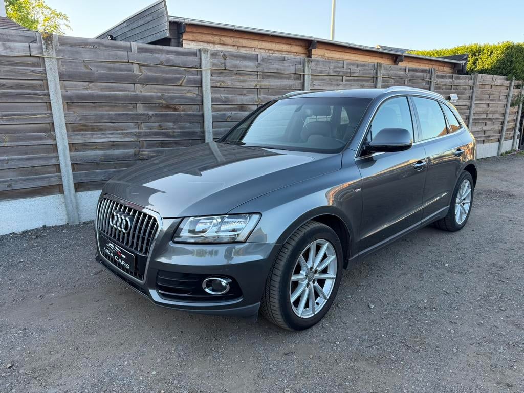 Audi Q5 2.0 TDI Sline 2015, Q5, Bedrijf, Handgeschakeld, Zilver of Grijs