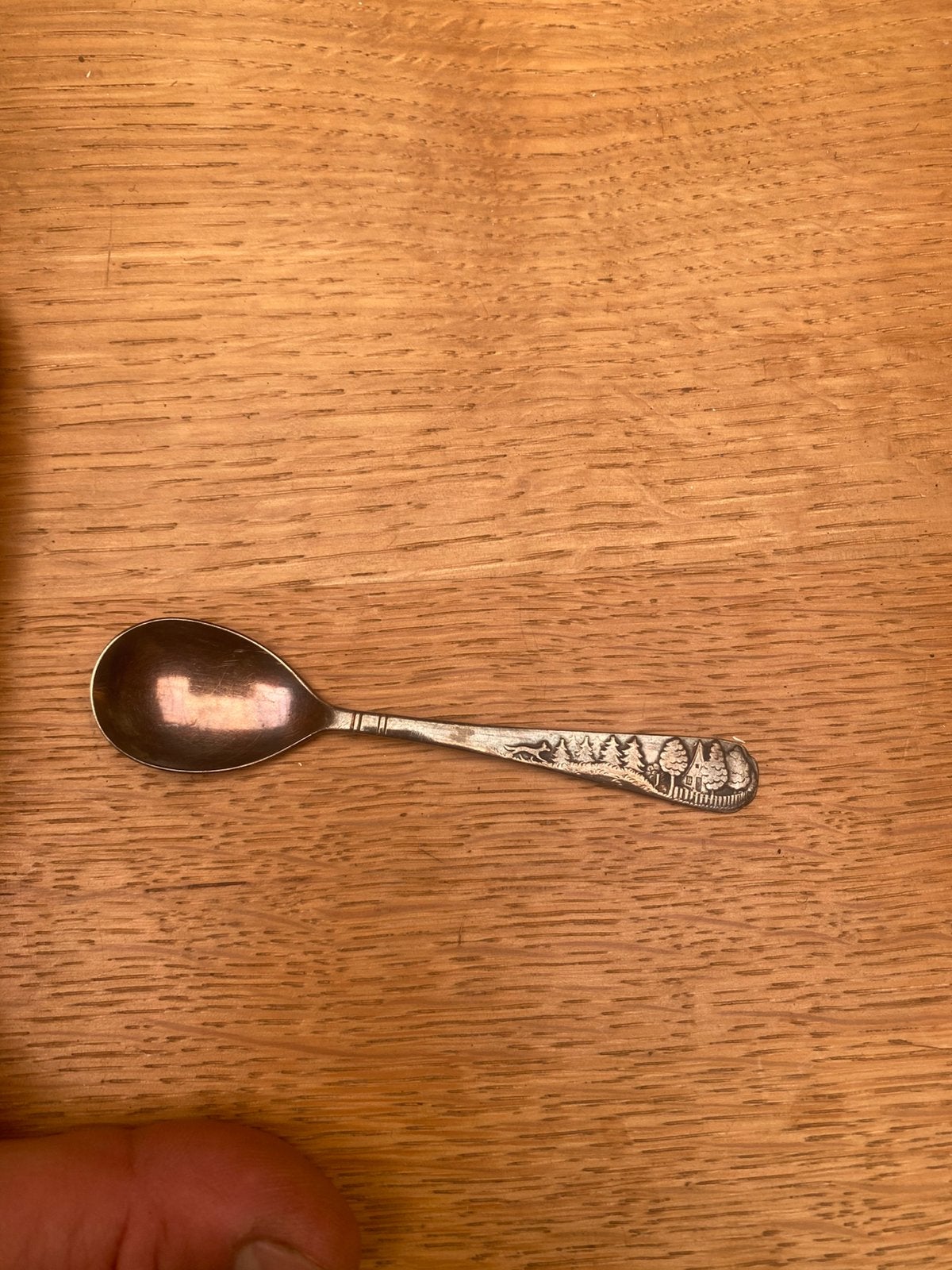 Cuilliere metal argenté magnifique deco, Enlèvement ou Envoi, Argent