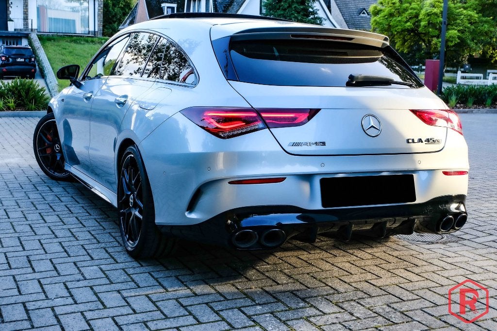 Mercedes-AMG CLA 45 S  Shooting Brake 4MATIC+ Pano Burmester, Autos, Cuir, Euro 6, Entreprise, Entretenue par le concessionnaire