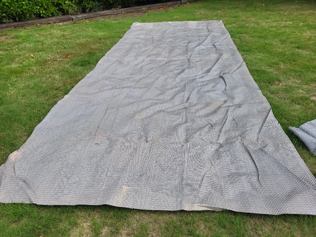 Tapis de sol en plastique, Caravanes & Camping, Enlèvement, Utilisé