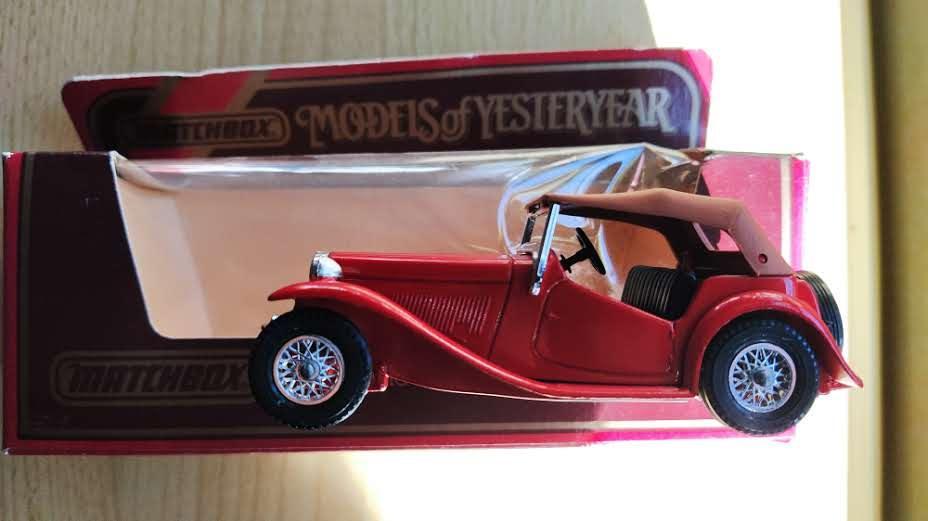 BOÎTE D'ALLUMETTES MG TC, 1:43, ÉTAT NEUF AVEC BOÎTE, Hobby & Loisirs créatifs, Voitures miniatures | 1:43, Enlèvement ou Envoi