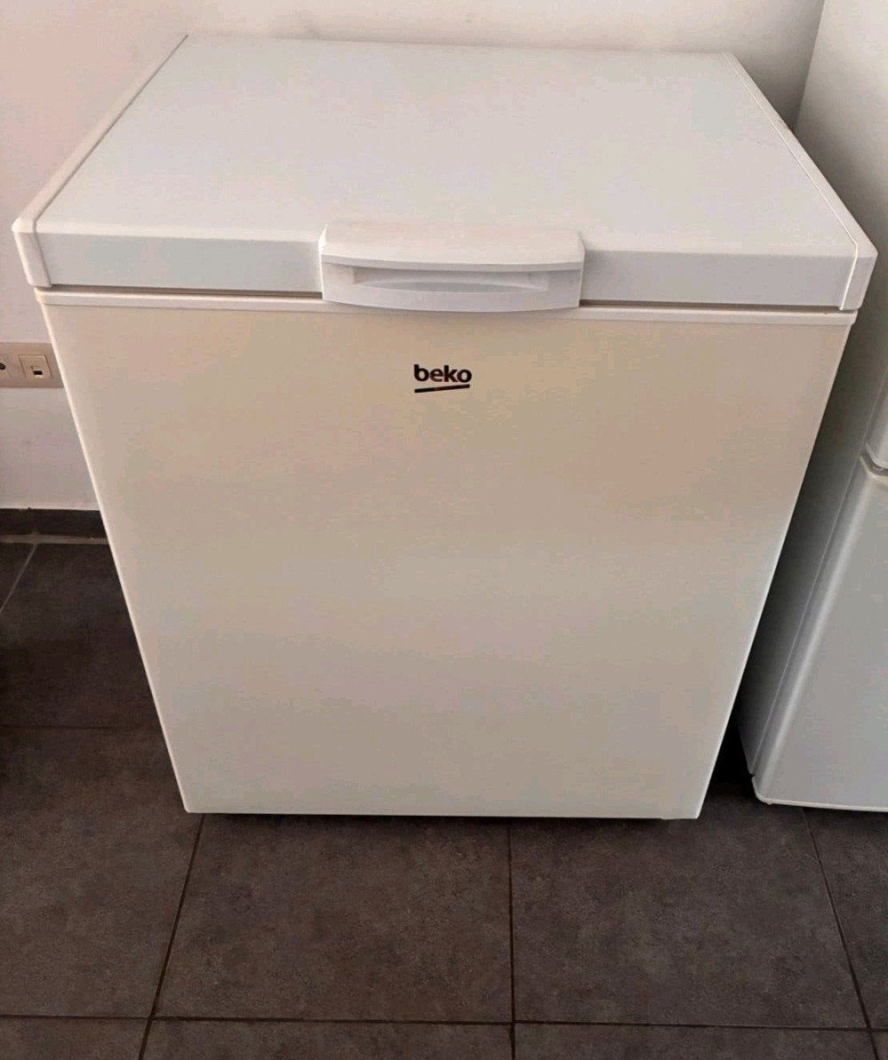 vrieskist merk beko, Electroménager, Congélateur, 85 à 120 cm, Enlèvement, Utilisé