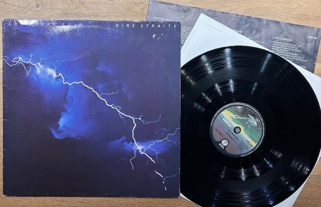 DIRE STRAITS - Love over gold ( LP ), Cd's en Dvd's, Vinyl | Rock, Gebruikt, Poprock, 12 inch, Verzenden
