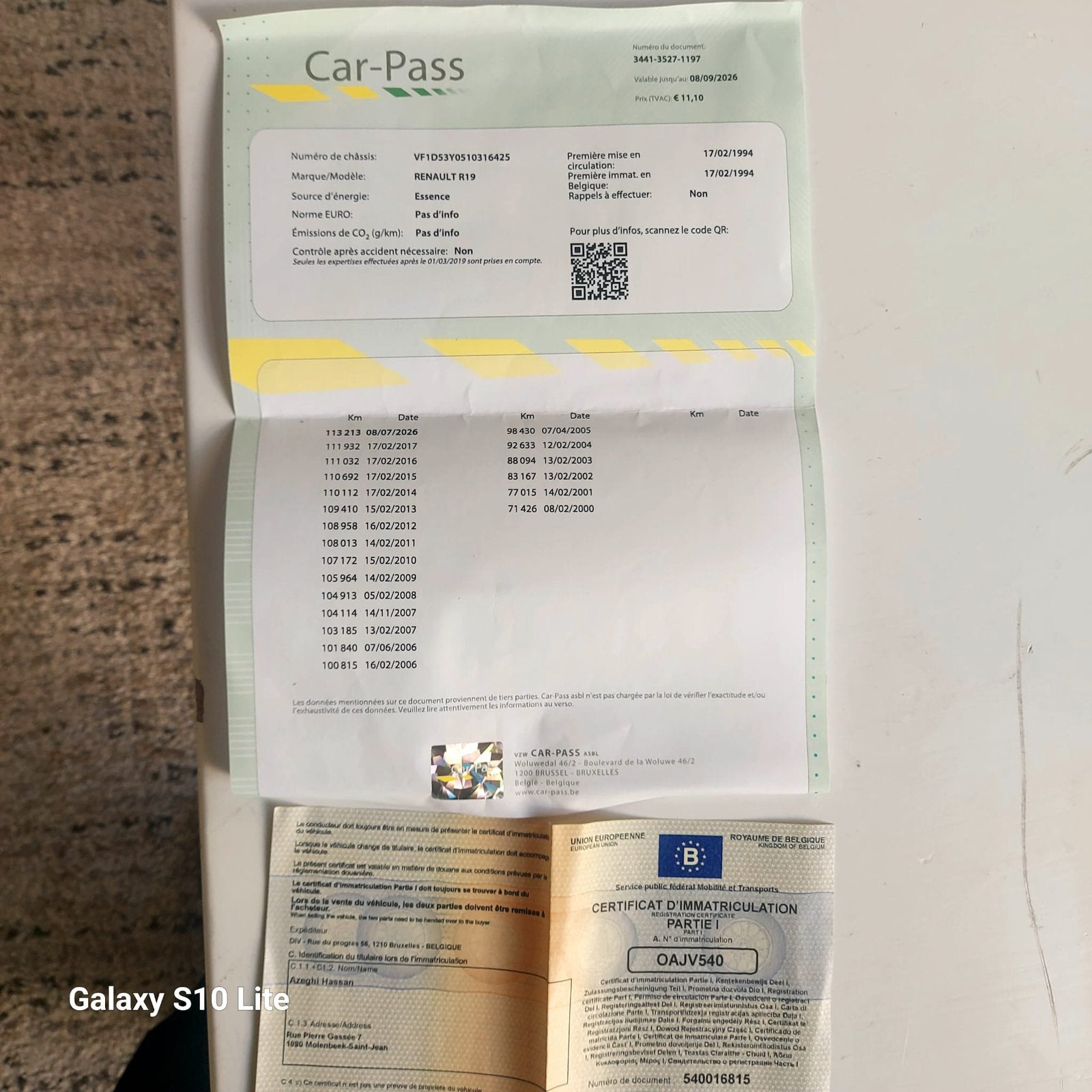 Renault 19 cabrio très bon état, foto 11