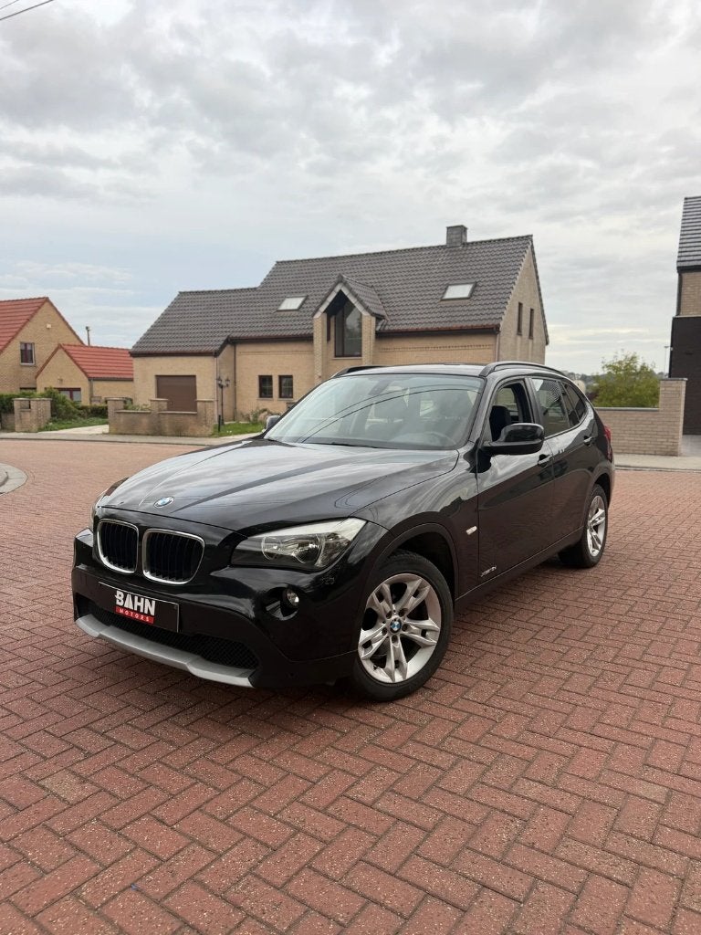 BMW X1, Auto's, X1, Euro 5, Zwart, Bedrijf
