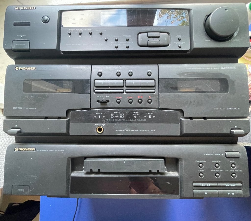 Versterker Pioneer, Ophalen, Gebruikt, Cassettedeck, Pioneer