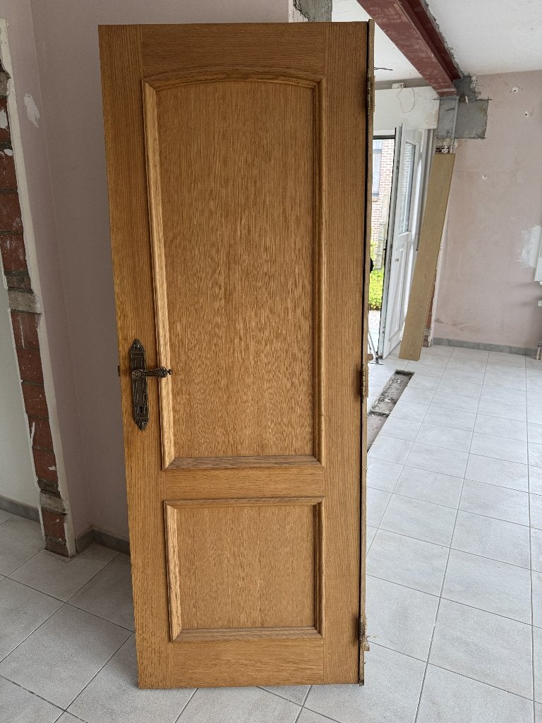 massief houten deuren, 75 à 150 cm, Enlèvement, Utilisé, Autres types