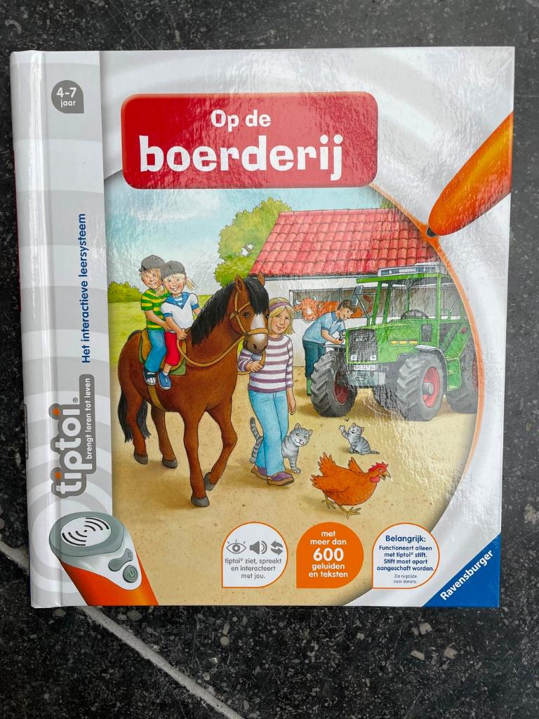 tiptoi boek: op de boerderij, Kinderen en Baby's, Ophalen of Verzenden