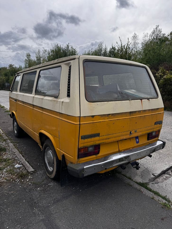 Vw mini bus 1.6 d de 1982 papier belge, Autos, Achat, Volkswagen, Particulier