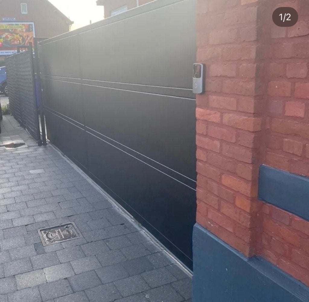 Zwart Schuifpoort, Tuin en Terras, Ophalen, Gebruikt, Schuifpoort