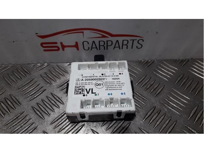 Module verrouillage central des portes d'un Mercedes C-Klass, 3 mois de garantie, Utilisé, -, -