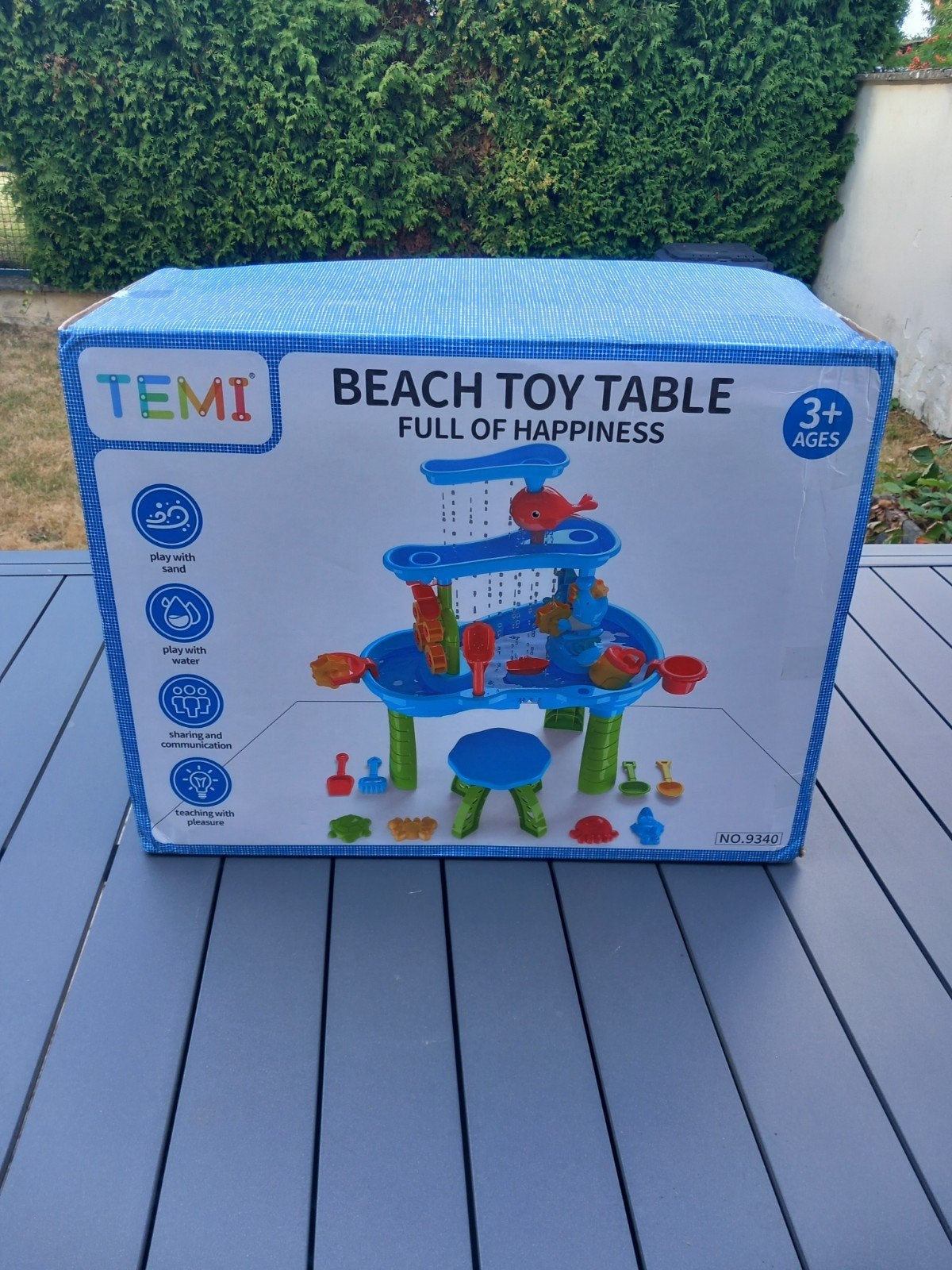 Table jeu d'eau Temi