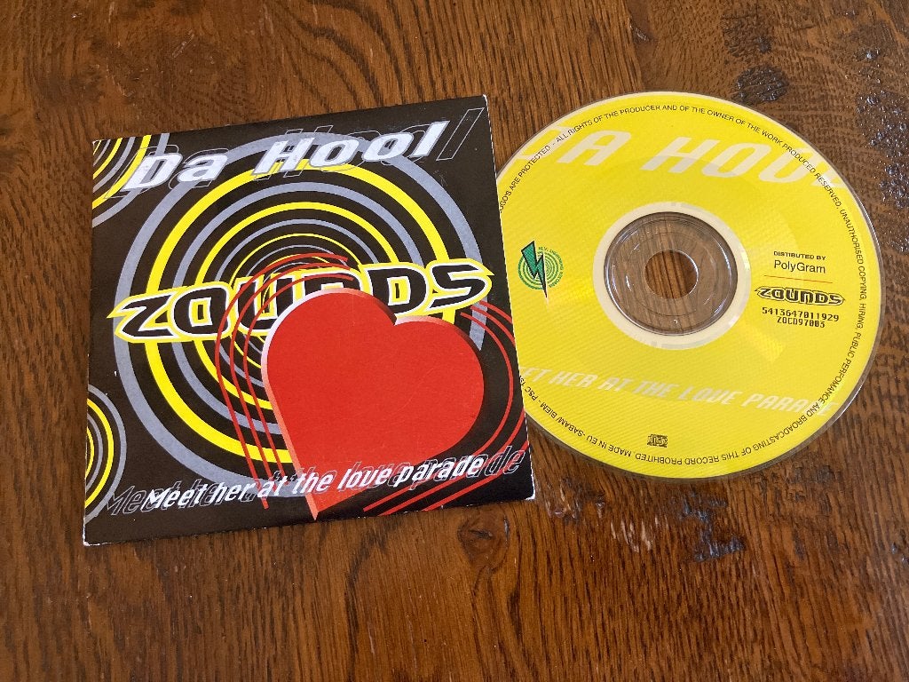 Da hool - meet her at the love parade ( cd single ), CD & DVD, CD | Dance & House, Trance, Enlèvement ou Envoi, Digipak, Comme neuf