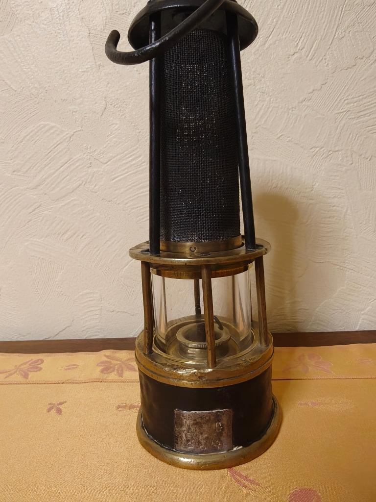 Lampe de mineur, Antiquités & Art, Antiquités | Bronze & Cuivre, Enlèvement, Bronze