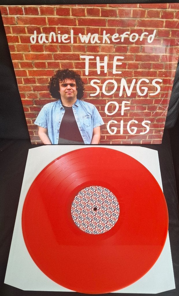 Daniel Wakeford - Songs Of Gigs LP Quirky Pop, Enlèvement ou Envoi, Pop, Comme neuf, Édition limitée