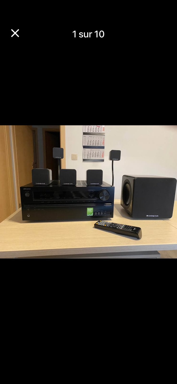 Thuisbioscoop - Onkyo & Cambridge Audio, Ophalen, Zo goed als nieuw