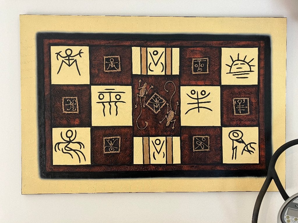 2 peintures idylliques de la République dominicaine, Antiquités & Art, Enlèvement ou Envoi, Peint à la main, Autre sujet