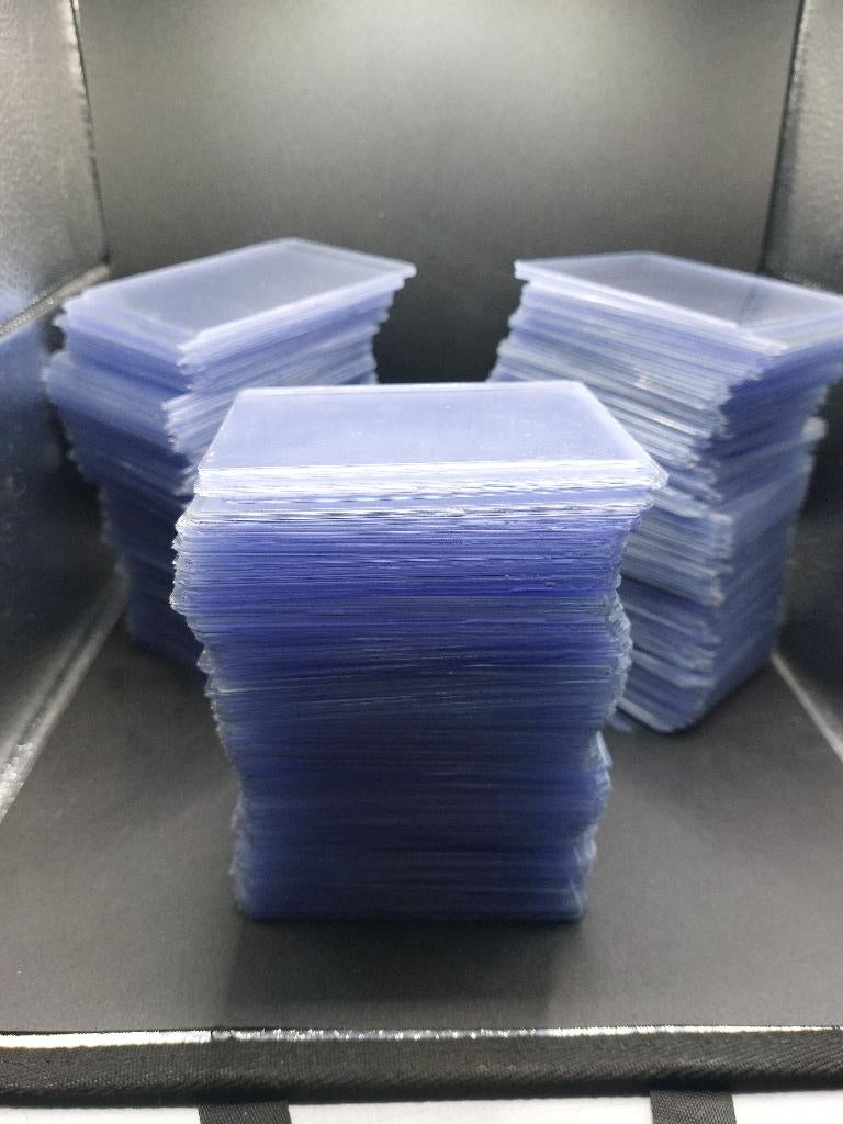 Lot de 280 toploader, Enlèvement, Utilisé, Pochettes ou Étuis à cartes, Foil