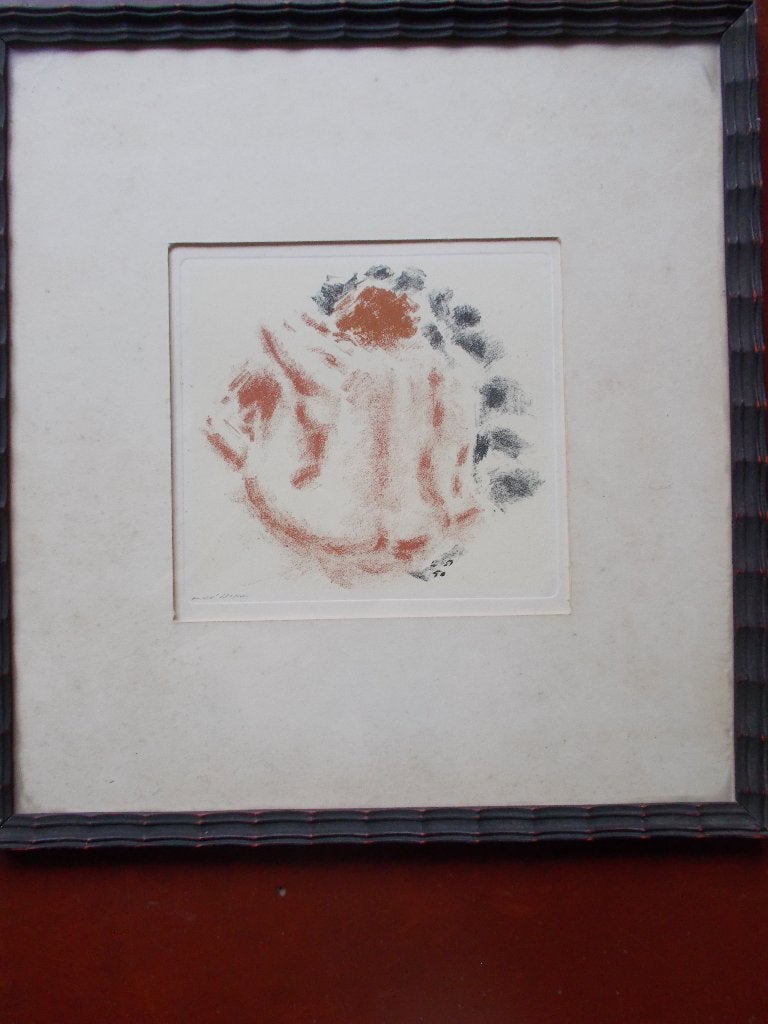 Mooi origineel werk.André Masson.1950., Antiquités & Art, Art | Lithographies & Sérigraphies, Original, Enlèvement