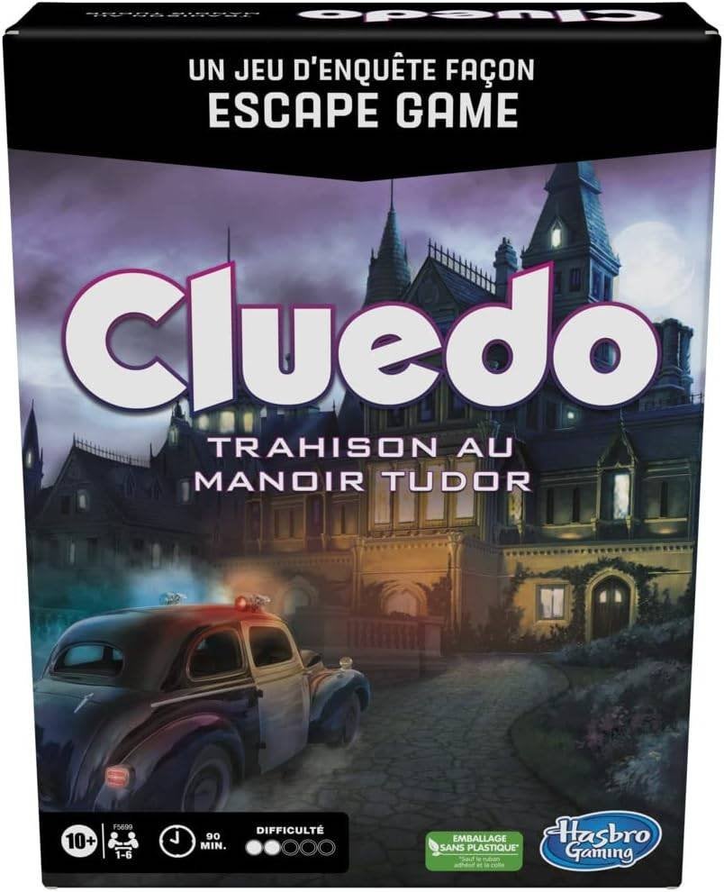 Cluedo - Trahison Au Manoir Tudor (escape game) 100% neuf, Hobby & Loisirs créatifs, 1 ou 2 joueurs, Enlèvement ou Envoi, Neuf