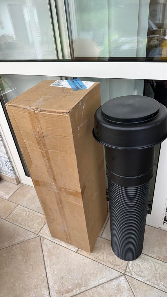 Vasco dakdoorvoer, Doe-het-zelf en Bouw, Ventilatie en Afzuiging, Ophalen, Nieuw