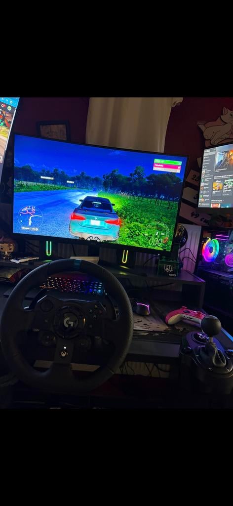 Volant logitech g923 avec levier de vitesse, Enlèvement, Comme neuf