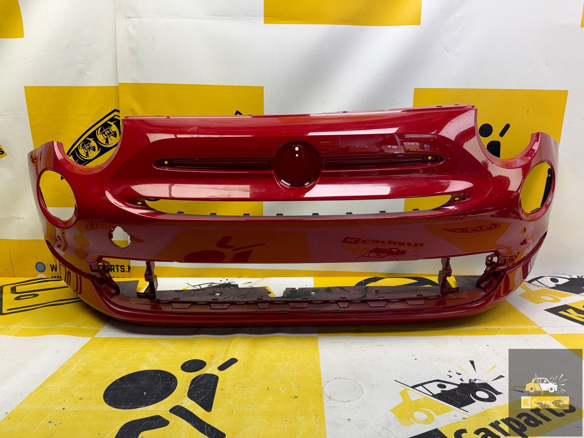 Voorbumper Fiat 500 ORIGINEEL Bumper 735426888, Gebruikt, Voor, Stellantis Europe S.p.A., Info@stellantis.com