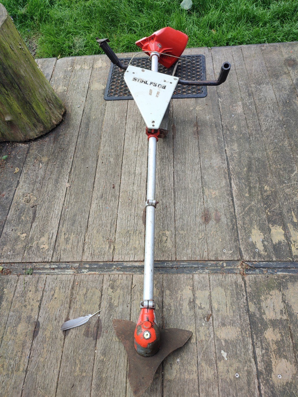 STIHL 60's Vintage FS 08 débroussailleuse, Utilisé, 50 cm ou plus, Essence, Stihl