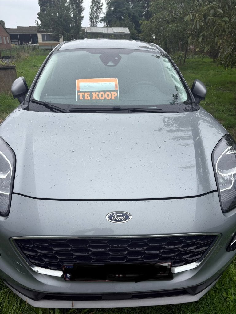 Ford Puma Mild Hybride solar silver, Auto's, Voorwielaandrijving, Stof, Euro 6, 124 g/km