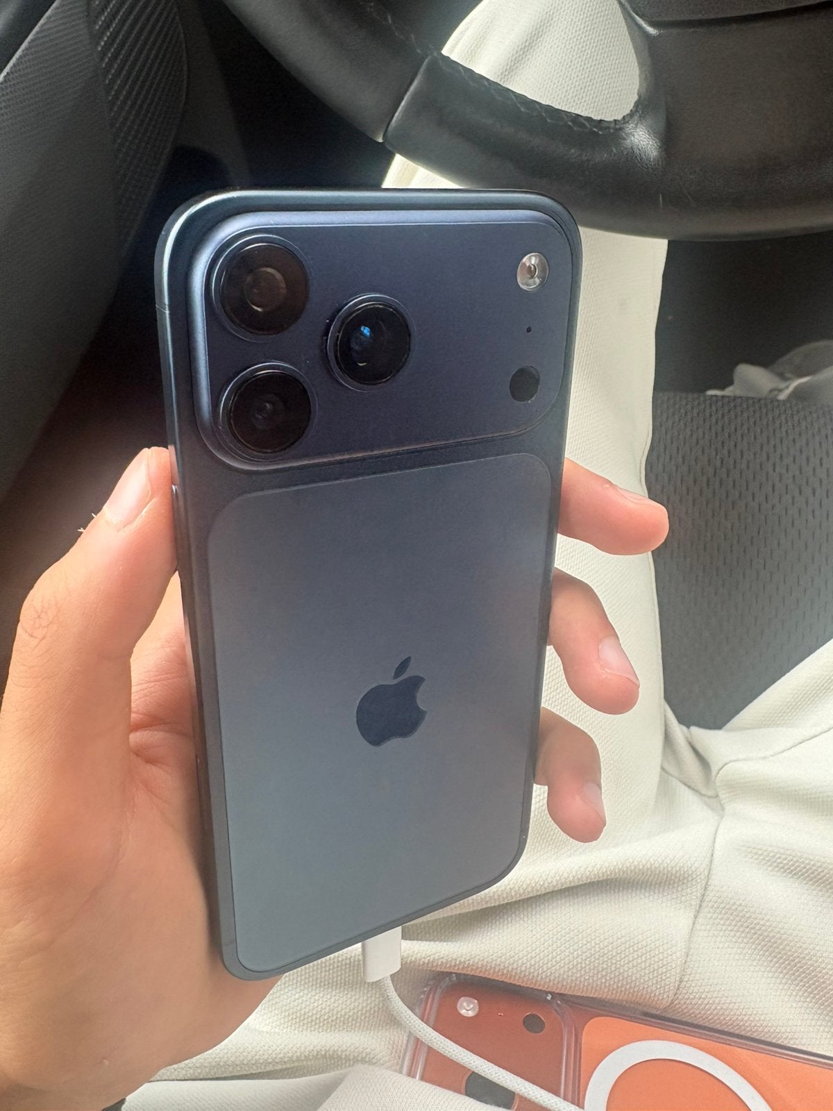 Iphone 17 pro max donkerblauw, Télécoms, IPhone 17, Enlèvement ou Envoi, Comme neuf, Apple