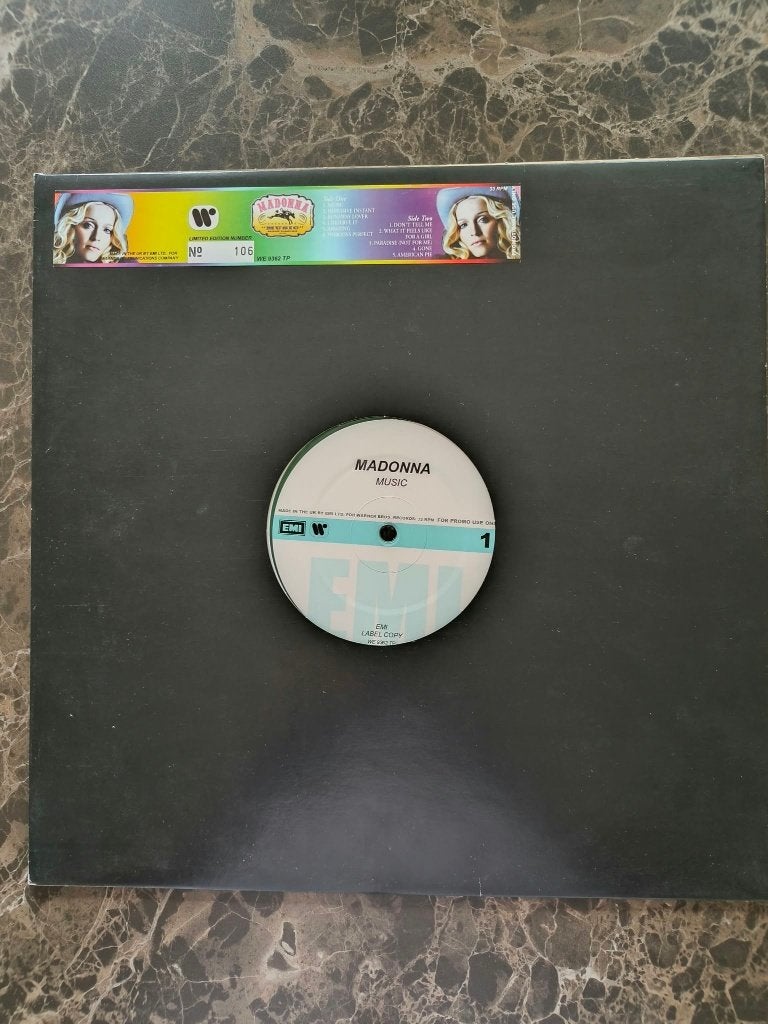 madonna ZELDZAAM ., Cd's en Dvd's, Ophalen of Verzenden, Zo goed als nieuw, Pop, LP