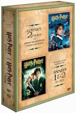 Harry Potter L'école des sorciers + La chambre des secrets, Envoi, Comme neuf, Autres types