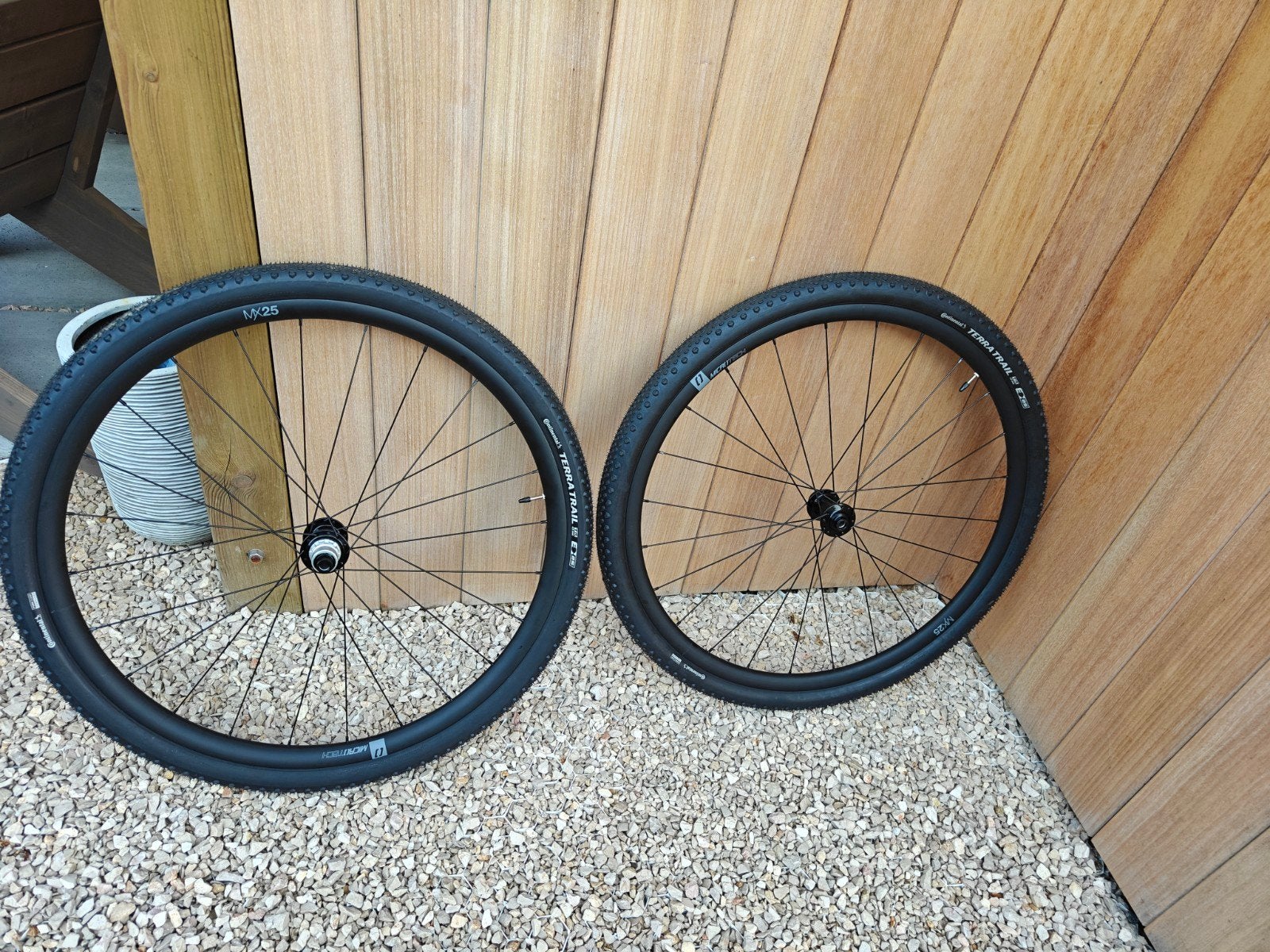 gravelwielset microtech25 nieuw, Enlèvement, Neuf, Gravelbike, Aluminium