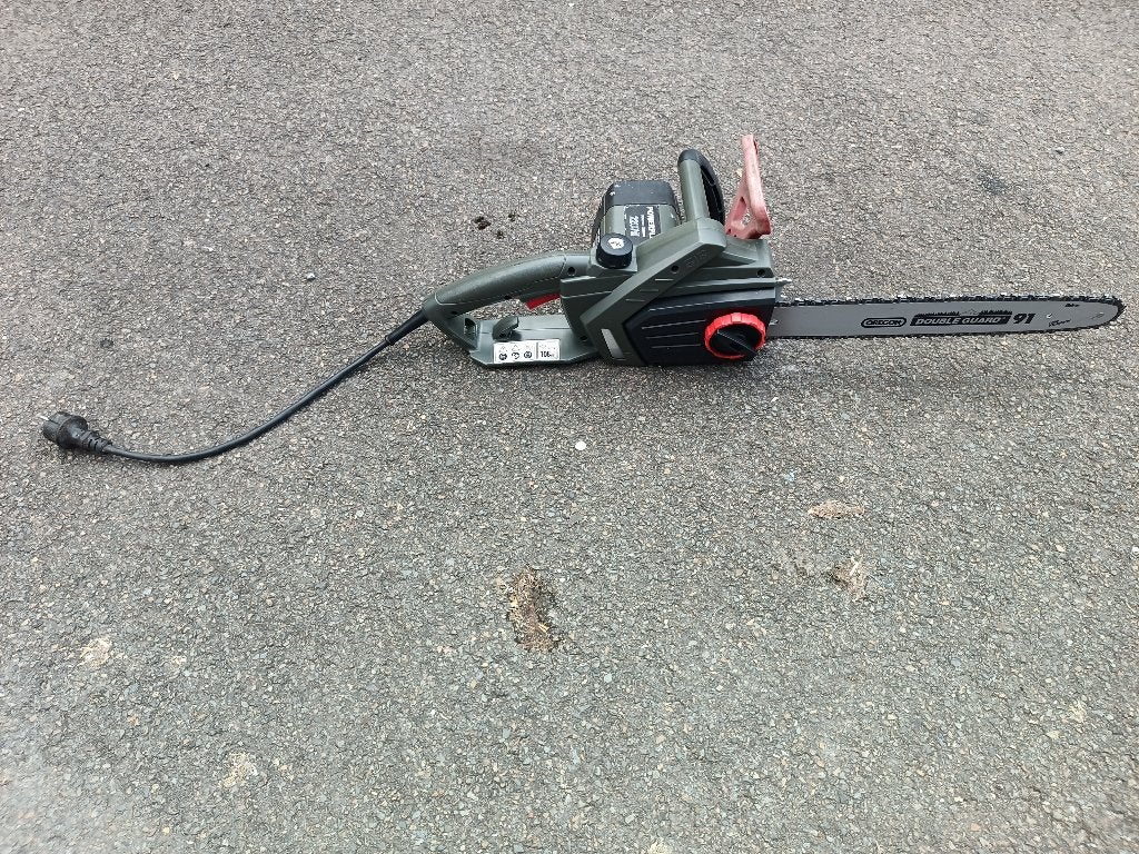Tronçonneuse électrique, Jardin & Terrasse, Enlèvement, Utilisé, Faux, Power plus