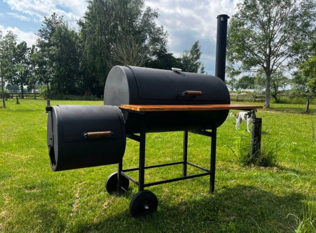 Friesstyle Smoker BBQ  - zo goed als nieuw, Tuin en Terras, Ophalen of Verzenden