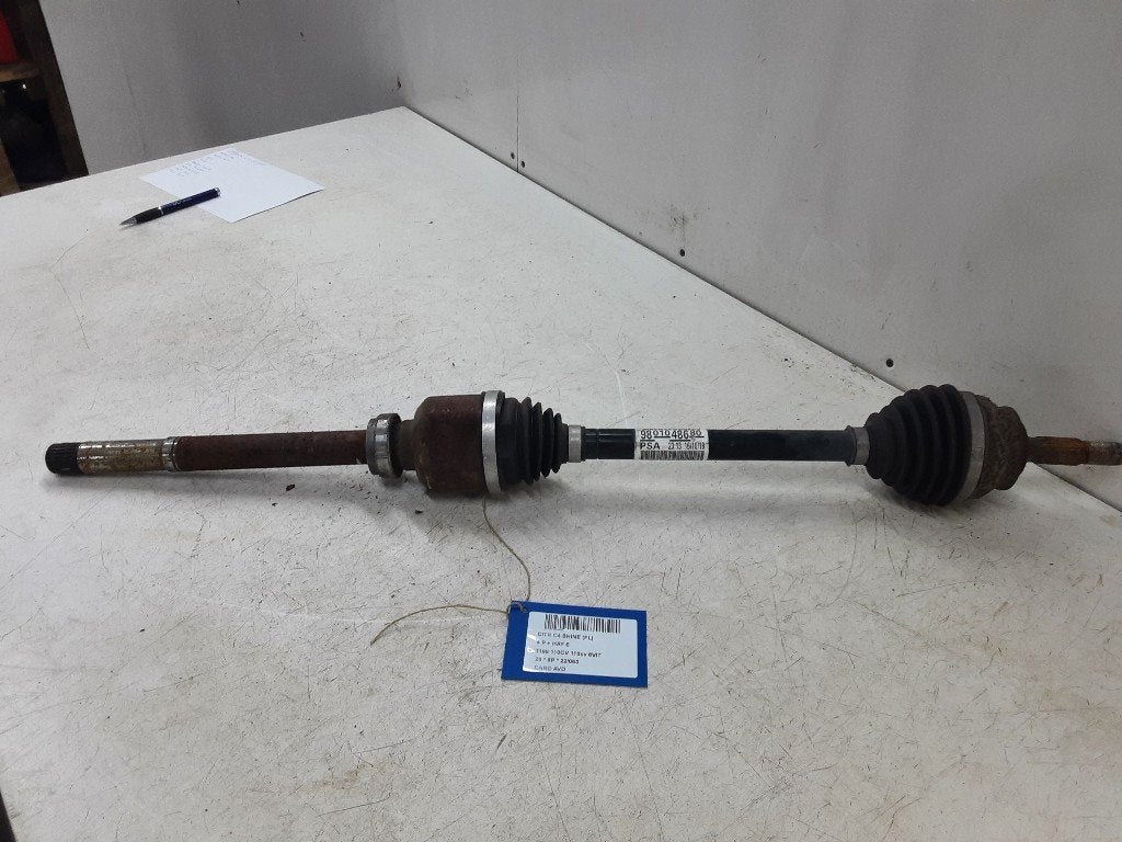 CARDAN AVANT DROIT (TRANSMISSION) C4 Cactus (0B / 0P), Citroën, Kontakt-citroen@citroen.com, Utilisé, Citroën Deutschland GmbH