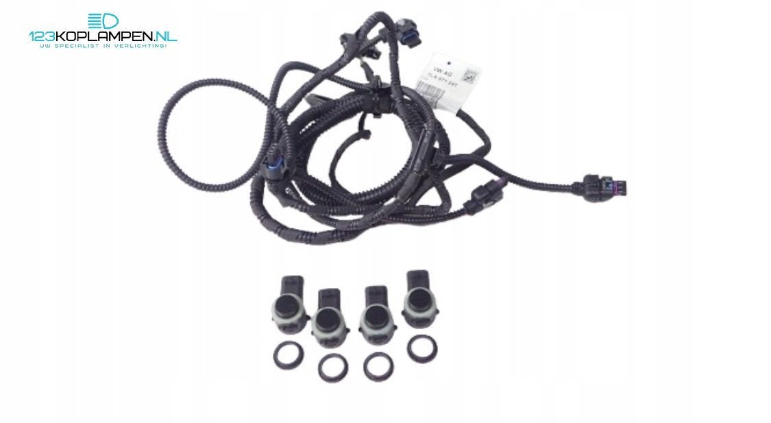 Volkswagen Transporter T6 kabelboom achterbumper 4 PDC 7LA97, -, Nieuw, -, Verzenden